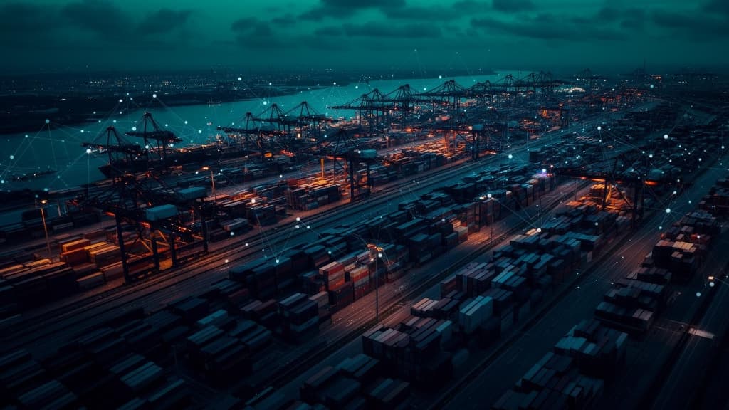 Global Logistics Network Dark